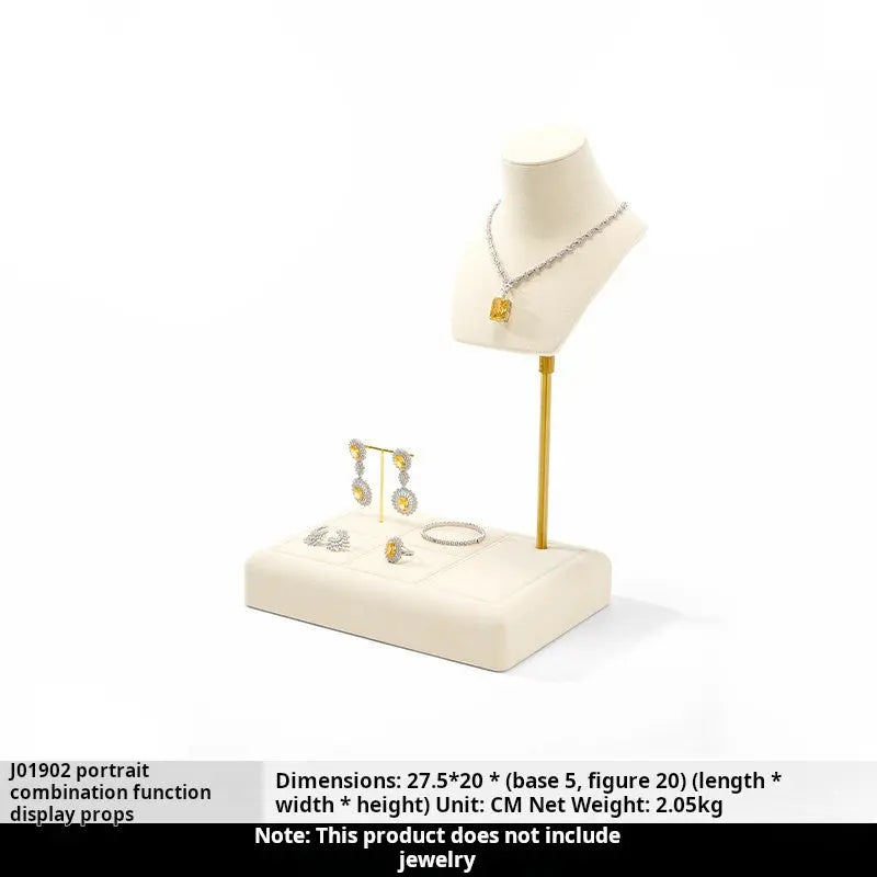 Jewelry display stand multifunctional necklace ring earrings jewelry combination display props jewelry packaging jewelry showcase organizer Jim Display